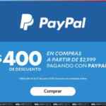 Promo Innovasport PayPal de $400 de descuento en compras de $2,999 o más