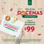 Día de las docenas Krispy Kreme del 12 al 14 de junio: Docena glaseada a $99 este fin de semana