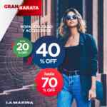 Gran Barata La Marina 2020: Hasta 70% de descuento