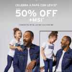 Promoción Levis Día del Padre: Hasta 50% de descuento en tienda online y hasta 40% en departamentales