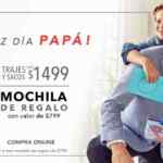 Venta Nocturna para Papá Mens Fashion: 3x$999 en camisas, polos y pantalones y mochila de regalo con compra mínima