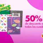 Todos los cuadernos a mitad de precio en Mi Tienda del Ahorro y más
