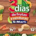 Ofertas S-Mart 3 días de frutas y verduras del 16 al 18 de junio