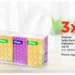 3x2 en pañuelos Kleenex en Sams Club