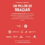 Sello Rojo 1 Millón de Gracias: cupón de litro de leche GRATIS en graciasjalisco.com