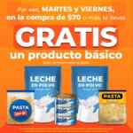 En Farmacias Similares atún, pasta o leche en polvo GRATIS en la compra de $70 o más los martes y viernes