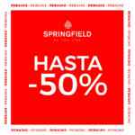 Rebajas Springfield 2020: Hasta 50% de descuento