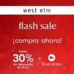 Venta Nocturna west elm, Pottery Barn y Williams Sonoma: Hasta 30% de descuento y envío gratis