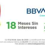 Promo Bodega Aurrerá Días en Línea de $500 de bonificación + 18 MSI con BBVA