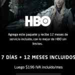 DirecTV GO con HBO Gratis por 12 meses