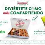 Promoción Krispy Kreme: Compra un Mix de docena en Uber Eats y llévate GRATIS un bote de Play Doh y más sólo hoy