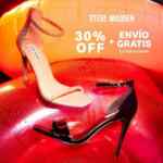 Promoción Steve Madden: 30% de descuento en toda la tienda en línea + envío gratis