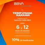 Promoción Temporada Naranja BBVA: 10% de bonificación y hasta 12 msi en departamentos participantes