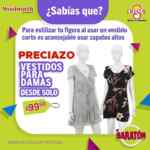 Vestidos a sólo $99 en El Gran Baratón de Del Sol y Woolworth