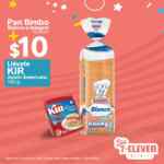 En 7-Eleven compra un pan Bimbo + $10 llévate un jamón Kir