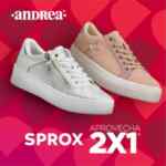 2x1 en tenis Sprox en tienda en línea de Andrea