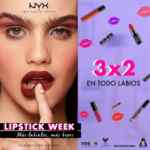 3x2 en labiales en la Lipstick Week de Bellísima