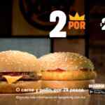 Promoción Burger King: 2 hamburguesas por $29 pesos
