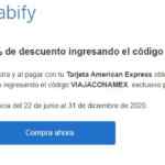 Código Cabify de 20% de descuento en tus 2 primeros viajes