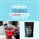 En Cielito Querido compra 3 tés frutales y llévate de regalo una bolsita de té