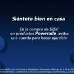 Código Coca-Cola Powerade de cuerda para saltar Gratis en compras de $200