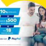 Promoción Elektra Paypal: 10% de descuento + hasta 18 msi + cupón de $500 para tu siguiente compra