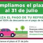 Descuentos en pago de predial y tenencia CDMX por la contingencia de Covid-19