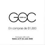 Promoción GOC make Up: Llévate de regalo bolsa de verano y kit skincare (PH, Fixer OFF MakeUp) en compras a partir de $1800