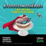 Promoción El Globo Todos Somos Héroes: Haz tu pedido por Uber Eats y recibe de regalo un globo de nata