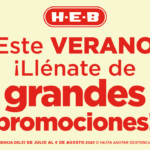 Ofertas HEB Combo Loco de verano del 31 de julio al 6 de agosto 2020