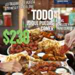En Hooters todas las alitas, boneless y papas curly que puedas comer por $238 los martes y jueves