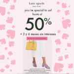 Rebajas Kate Spade 2020 de hasta 50% de descuento + 6 MSI
