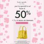 Rebajas Kate Spade 2020 de hasta 50% de descuento + 6 MSI