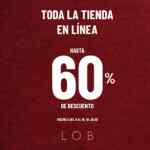 Rebajas LOB tienda en línea: Hasta 60% de descuento