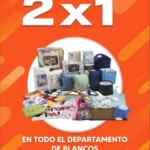 Temporada Naranja 2020: 2x1 en departamento de blancos