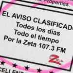 Aviso Clasificado La Z 107.3 FM: anuncios Gratis en la estación de radio