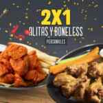 Promoción Las Alitas Día de la Alita 29 de julio: Alitas GRATIS a los primeros 50 ó 2x1 en alitas y boneless en delivery