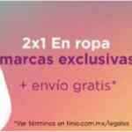 2x1 en ropa seleccionada en las rebajas Linio por fin de temporada