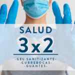 3x2 en cubrebocas, caretas, gel antibacterial y más en ösom