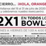 2x1 en todos los bowls en Panda Express de 1pm a 4pm