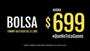 Super Venta Flash Promoda: Bolsas Tommy Hilfiger de $1,999 a $699
