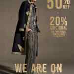 Rapsodia Terceras Rebajas de hasta 50% de descuento + 20% adicional en prendas seleccionadas