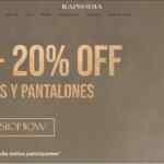 Rapsodia Terceras Rebajas de hasta 50% de descuento + 20% adicional en prendas seleccionadas