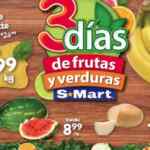 Ofertas S-Mart 3 días de frutas y verduras del 7 al 9 de julio