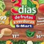 Ofertas S-Mart 3 días de frutas y verduras del 21 al 23 de julio