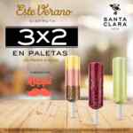 3x2 en paletas de crema o agua en Santa Clara