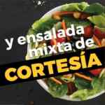 2x1 en pizzas grandes todos los lunes en Shakeys