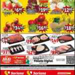 Ofertas Soriana Mercado frutas y verduras del 21 al 23 de julio 2020