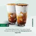 Cupón Starbucks 2x1 en Macchiato o Cloud Macchiato