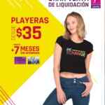 Playeras desde $35 pesos en las rebajas Suburbia Gran Venta de Liquidación